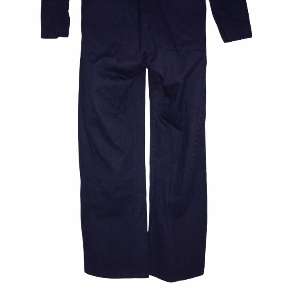 Red Kap Blue Twill Mens Coveralls 42-LN Long Pre-Shrunk Long Sleeve Workwear - Picture 8 of 8